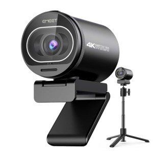 EMEET S600 4K Streaming Webcam with Tripod