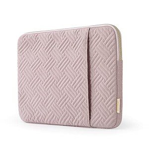 BAGSMART Pink Laptop Sleeve for MacBook 13-14