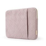 BAGSMART Pink Laptop Sleeve for MacBook 13-14