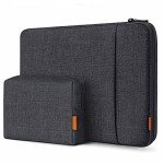 Inateck 360° Protective Laptop Bag - Black Gray