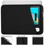 Durable Black Laptop Sleeve for 15.6" Devices