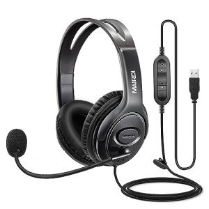 MAIRDI USB Headset with Microphone for PC