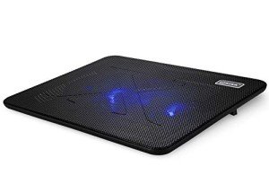 Portable Slim Laptop Cooling Pad with LED Fans