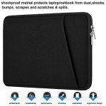 Durable Black Laptop Sleeve for 15.6" Devices