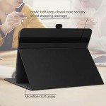 HGWALP Universal Case for 9inch-10.5inch Tablet,HD 10 Tablet Case,Multi-Viewing Angels PU Leather Stand Folio Case Cover with Handstrap for 9" 10.1" 10.5" Touchscreen Tablet, Tablet 10 case