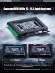 Llano V10 RGB Gaming Laptop Cooler Pad
