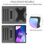 HGWALP Universal Case for 9inch-10.5inch Tablet,HD 10 Tablet Case,Multi-Viewing Angels PU Leather Stand Folio Case Cover with Handstrap for 9" 10.1" 10.5" Touchscreen Tablet, Tablet 10 case