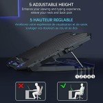 TopMate C5 Gaming Laptop Cooler with LCD Screen