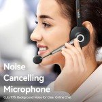 3-in-1 USB Headset with Noise-Cancelling Mic