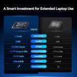 Llano Gaming Laptop Cooler with Adjustable Speed Fan