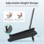 Llano Gaming Laptop Cooler with Adjustable Speed Fan