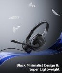 LEVN Wired Headset with Noise Cancelling Microphone