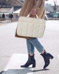 BAGSMART 13-14" Fluffy Padded Laptop Sleeve