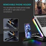 TopMate C11 RGB Laptop Cooling Pad with Fans