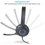 Cyber Acoustics USB Headset with Adjustable Mic