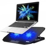 KEROLFFU Dual Fan Laptop Cooling Stand 15.6