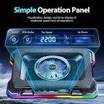 AICHESON RGB Gaming Laptop Cooling Pad with Fan