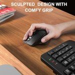 Wireless Ergonomic Keyboard and Mouse Combo