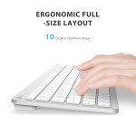 iClever Ergonomic Wireless Keyboard and Mouse Combo