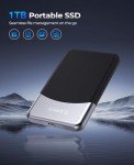 ORICO 1TB Portable External SSD with USB-C Cable