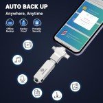 128GB 4-in-1 Photo Backup USB Flash Drive