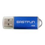EASTFUN 5-Pack 8GB USB Flash Drives Mixed Colors