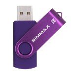 SIMMAX 32GB Purple USB 2.0 Flash Drive