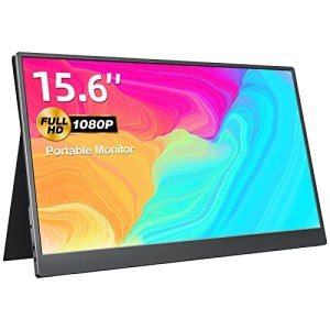 15.6" FHD Portable Monitor with USB-C/HDMI