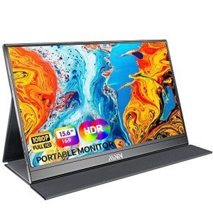 15.6" FHD Portable Gaming Monitor with Speakers