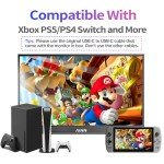 15.6" FHD Portable Gaming Monitor with Speakers