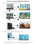 17.3" 4K Touchscreen Portable Monitor with Dual Speakers