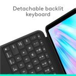 Logitech iPad Air 11-inch Keyboard Case - Midnight