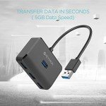 KEYMOX 4-Port USB 3.0 Hub - Compact Black