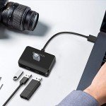 KEYMOX 4-Port USB 3.0 Hub - Compact Black