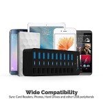 SABRENT 10-Port USB 3.0 Hub with Power Switches