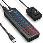 Wenter 11-Port USB 3.0 Hub with Charging