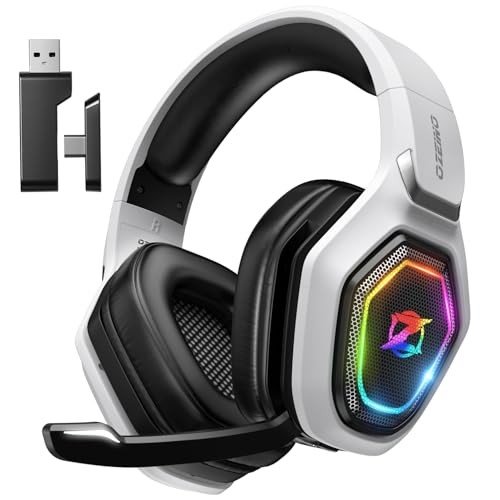 Ozeino 2.4GHz Wireless Gaming Headset with Microphone