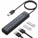 ORICO 7-Port USB 3.0 Hub with Long Cable