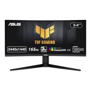 ASUS TUF 34" Curved Gaming Monitor - WQHD, 165Hz