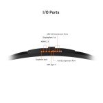 GIGABYTE 32" 4K Curved Gaming Monitor 144Hz