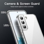 JETech Clear Shockproof Case for Samsung Galaxy S22