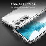 JETech Clear Shockproof Case for Samsung Galaxy S22