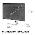 ViewSonic 27" 4K UHD IPS Monitor with USB-C
