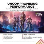 HP OMEN 27" 4K UHD 144Hz Gaming Monitor