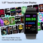 KEEPONFIT 1.57" Touch Screen Fitness Tracker