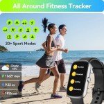 Anyloop Waterproof Fitness Tracker with Heart Rate Monitor