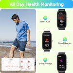 Anyloop Waterproof Fitness Tracker with Heart Rate Monitor