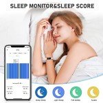 Waterproof Fitness Tracker with Touch Screen Display