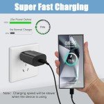 Samsung Fast Charging Cable and Adapter Bundle 10FT