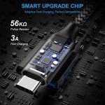 USB A to C Fast Charging Cable 5-Pack